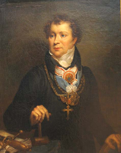 Portrait of Ludwik Osinski.